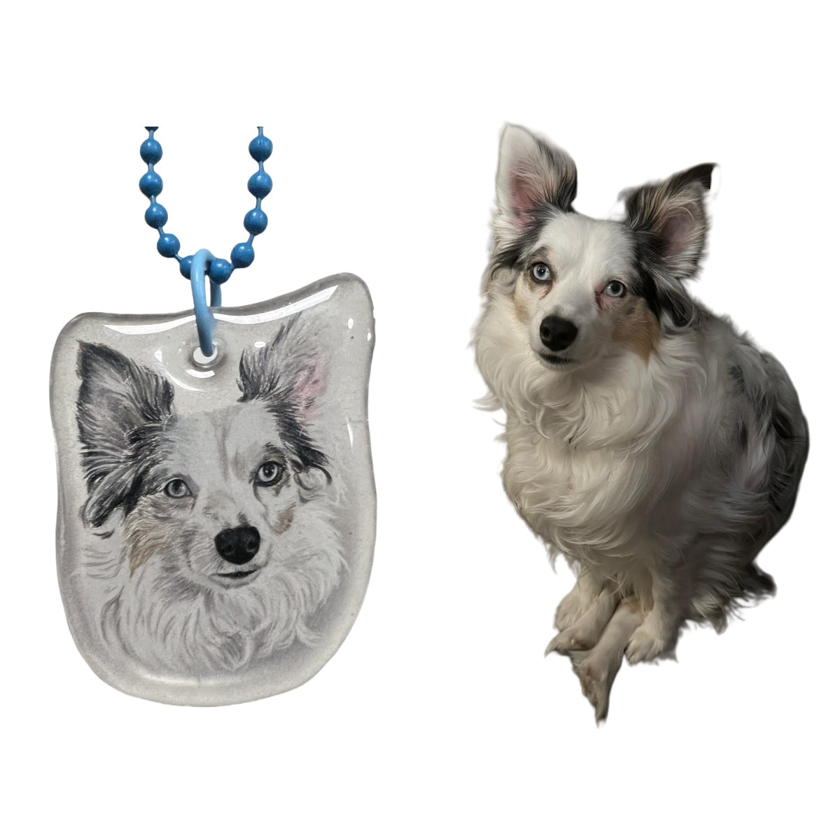 Custom Pet Shrink Film Keychain